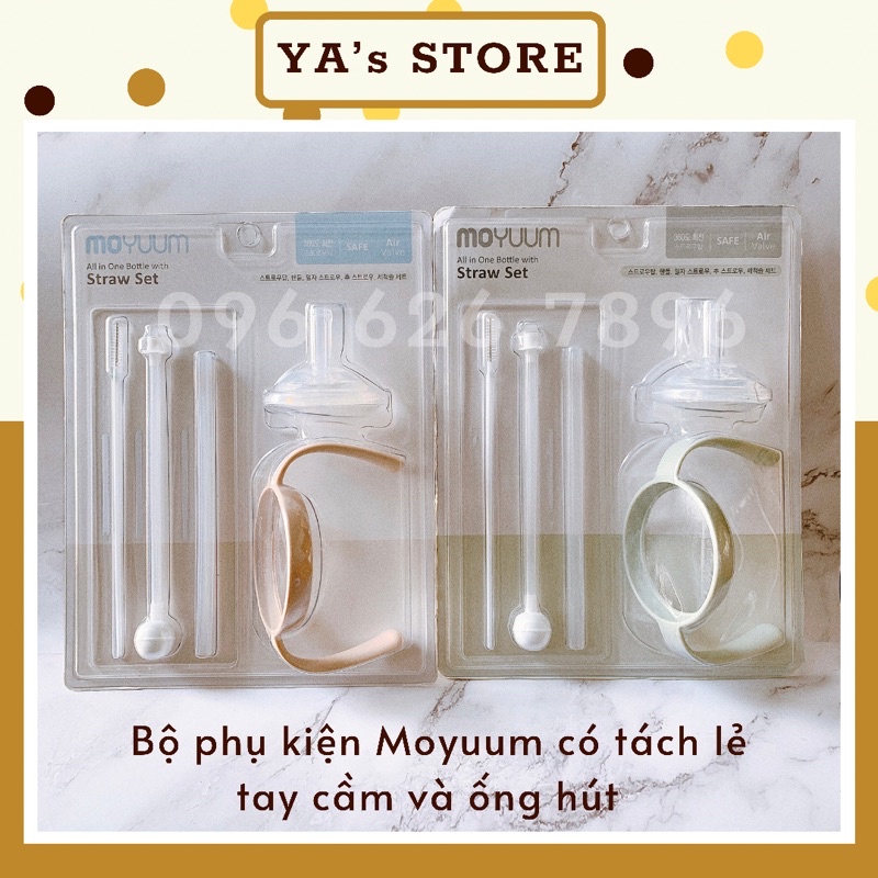 Phụ kiện chuyển đổi bình Moyuum Be và Xanh Mint