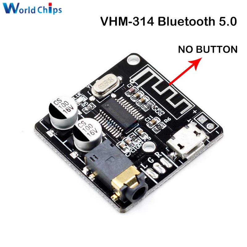 Bảng Mạch Giải Mã Âm Thanh Không Dây Bluetooth 5.0 4.1 VHM-314 mp3 Cho Loa Xe Hơi