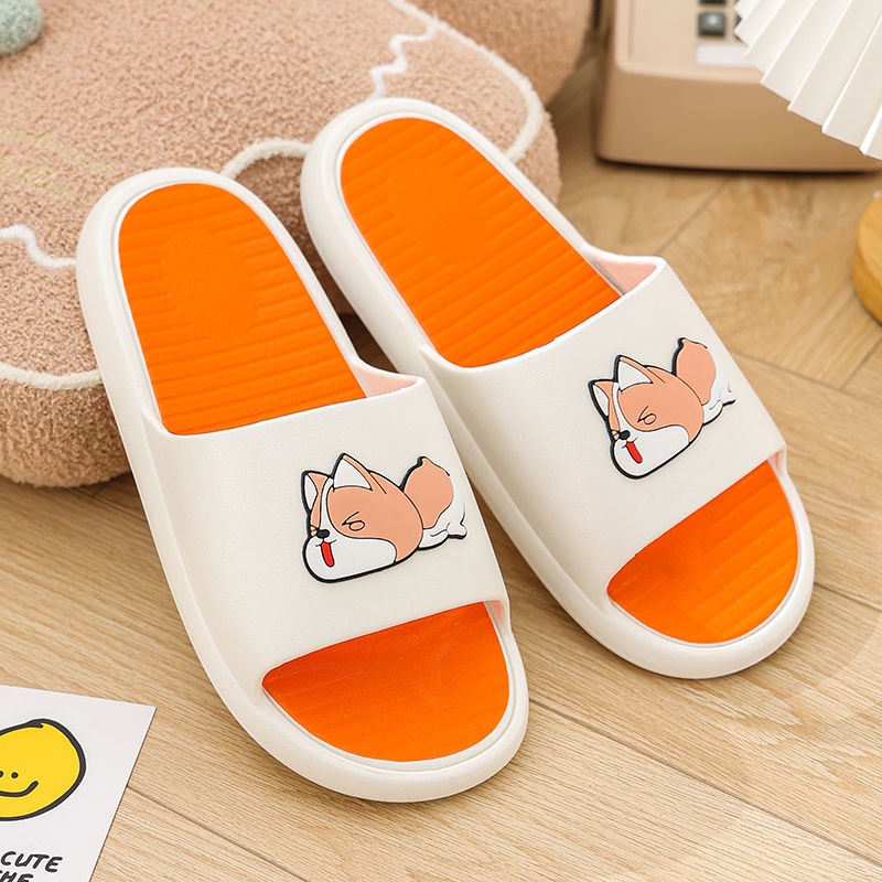 Dép Đi Trong Nhà Họa Tiết Hoạt Hình Thời Trang Mùa Hè Cho Nữ