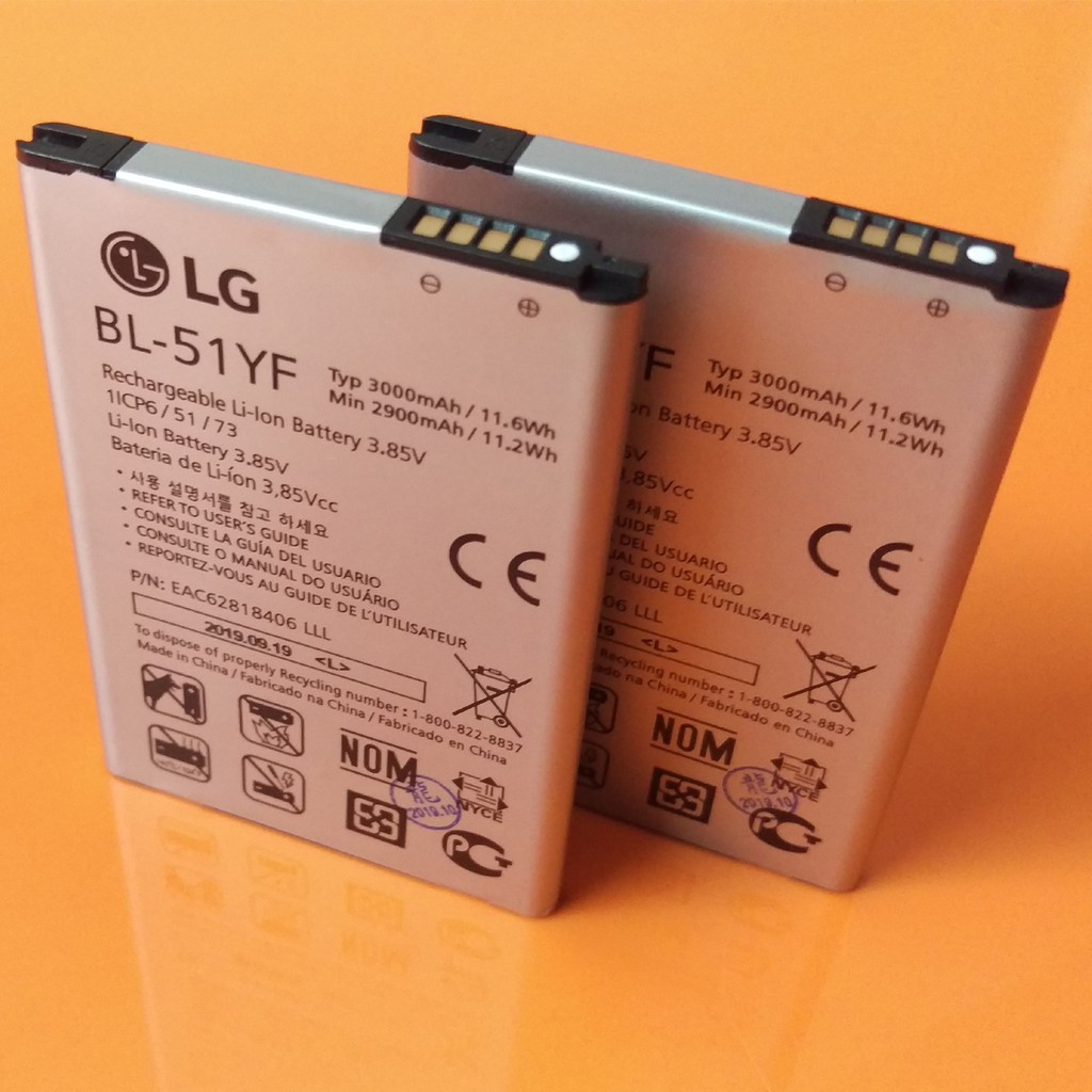 Pin zin theo máy LG G4 (BL-51YF) 3000 mAh - Cam kết theo máy LG G4 -Hàng nhập khẩu