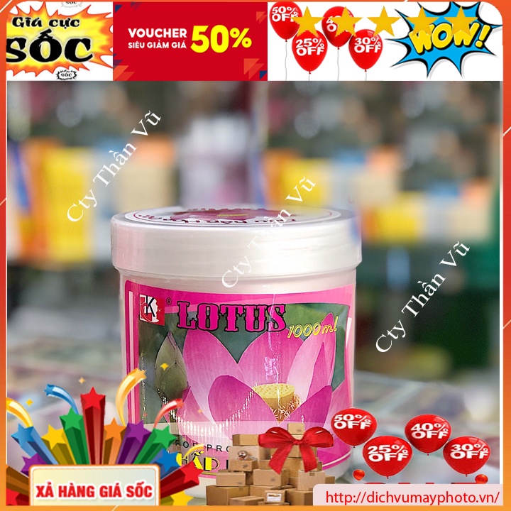 Hấp Dầu Xả Tóc Hoa Sen 1000ml Giúp Tóc Mềm Mượt Như Làm Tại Salon kholinhkienmayin