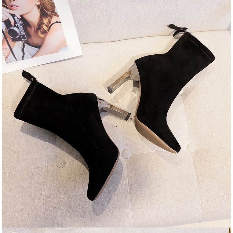 🍒🍒 BỐT LỬNG DA LỘN, GÓT BỌC BẠC 9 PHÂN, MŨI NHỌN HÀNG ĐẸP LẮM Ạ (Sẵn hàng) | BigBuy360 - bigbuy360.vn