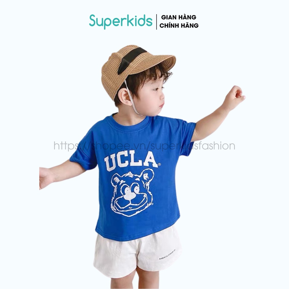 Bộ hè UCLA cho bé trai, bé gái 8-18kg QATE830