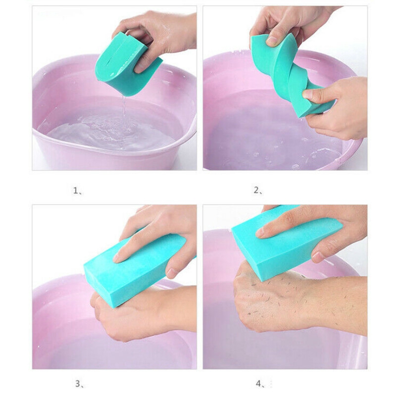 Miếng bọt biển mềm tẩy tế bào chết dùng mát xa cơ thể màu sắc ngẫu nhiên