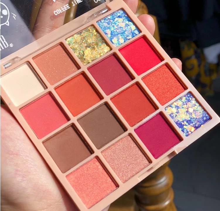 (Hàng Mới Về) Bảng Phấn Mắt 16 Màu Lì Ánh Ngọc Trai Lấp Lánh Lâu Trôi | BigBuy360 - bigbuy360.vn