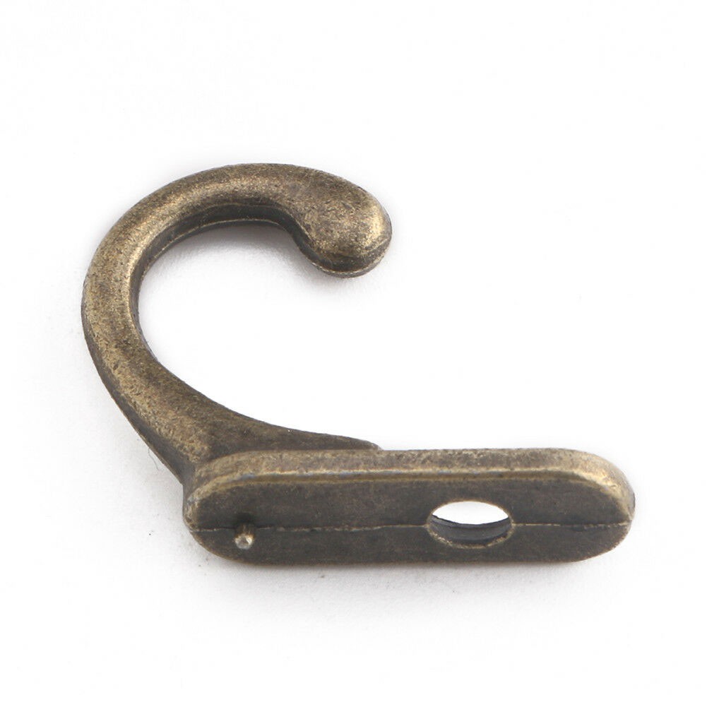 Set 10 móc treo đồ bằng hợp kim kẽm gắn tường tiện lợi