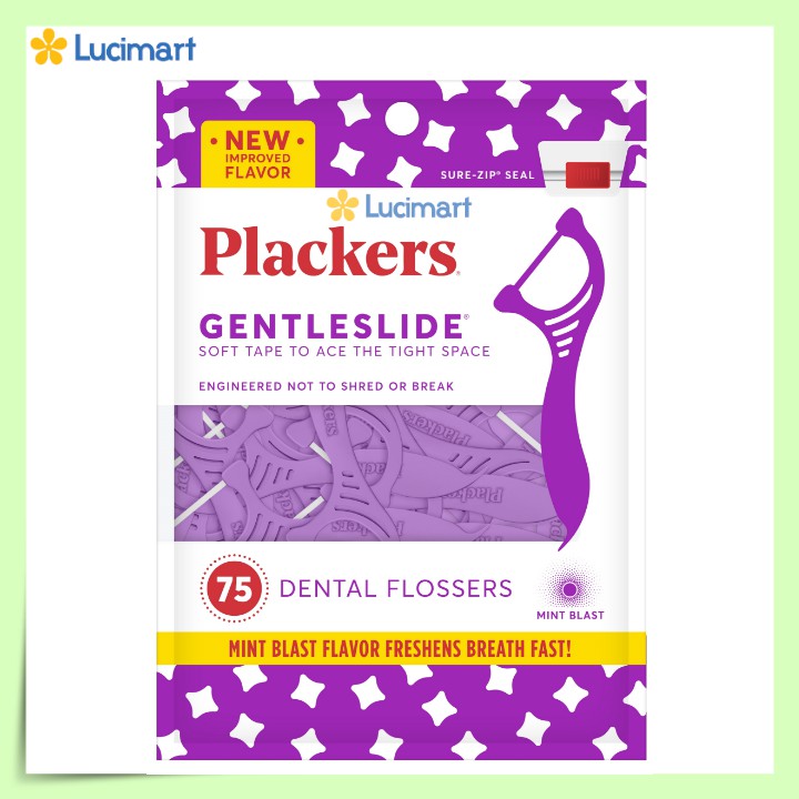 Tăm Chỉ Nha Khoa Plackers Flossers Picks từ USA [Hàng Mỹ]