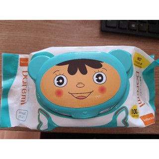 Khăn giấy ướt DOREMI loại không mùi 100 tờ