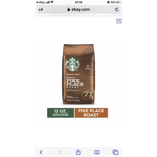Cà phê Starbucks MEDIUM ROAST Ground Coffee - mỹ