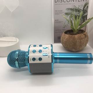  MICRO karaoke bluetooth WS 858[BH 6 THÁNG] không dây có loa