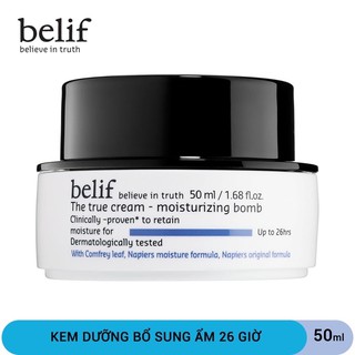 có bill 🇺🇸 Kem cấp ẩm suốt 26 giờ Belif The True Cream Moisturizing Bomb 10ml