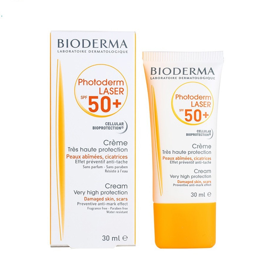 ❤️Bioderma❤️ Kem Chống Nắng Cho Da Trước và Sau Sử Dụng Laser Bioderma Photoderm Laser SPF 50+  - Skinfa.