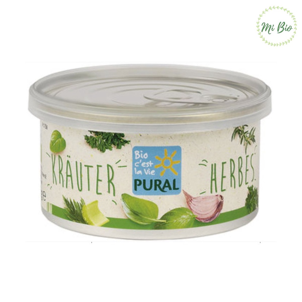 Pate thuần chay thảo mộc hữu cơ 125g - Pural