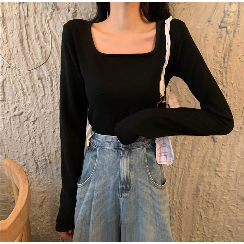 NRVP Áo Sweater Dài Tay Phong Cách Hàn Quốc Sành Điệu Dành Cho Nữ