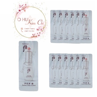 Combo 10gói Tinh dầu trắng da giảm thâm sạm da Đông Y Whoo Whitening Essence