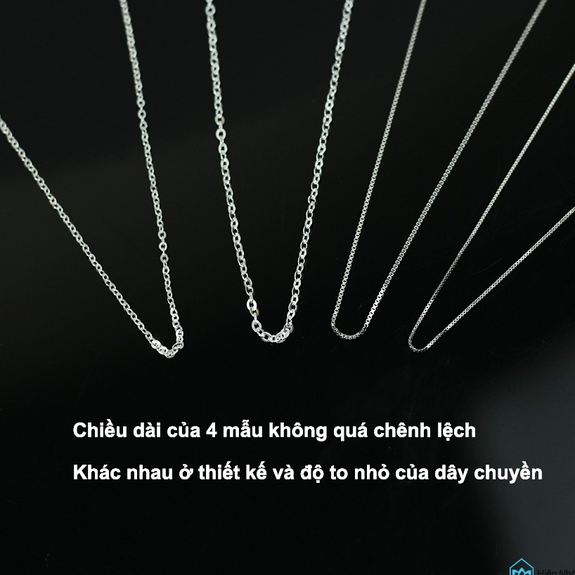Dây chuyền bạc s925 - Mẫu dây chuyền đa dạng mẫu mã - Trong Nhà