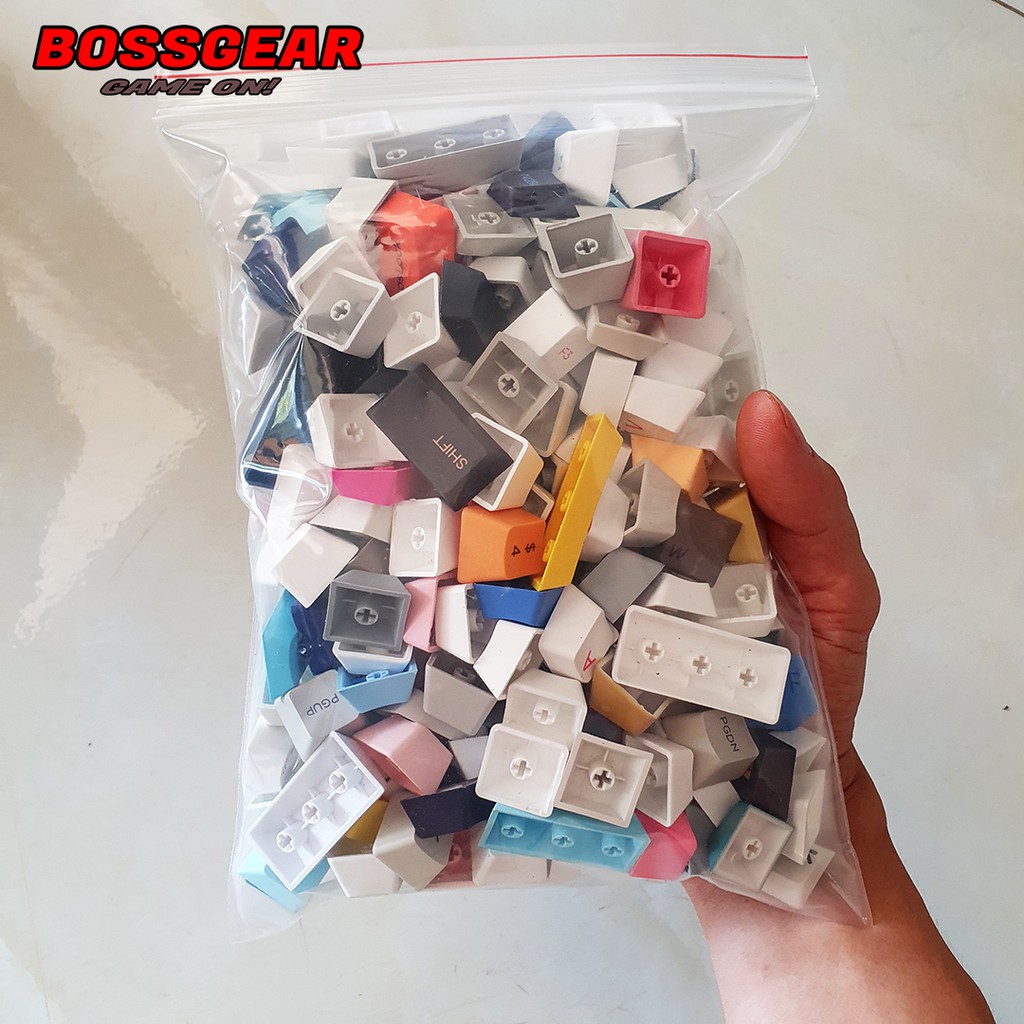 Grab Bag Keycap Cherry OEM PBT ABS 500g Keycaps Túi Keycap Ngẫu Nhiên