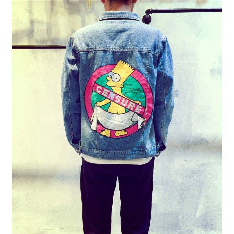 áo khoác jeans simpson censure Mã: NK1025