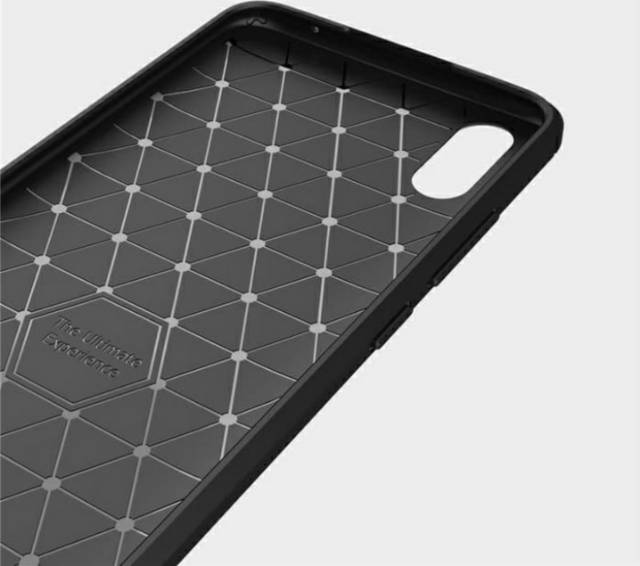 Ốp Lưng Sợi Carbon Cho Vivo V11 Pro / Case Ipaky / Silicon / Back