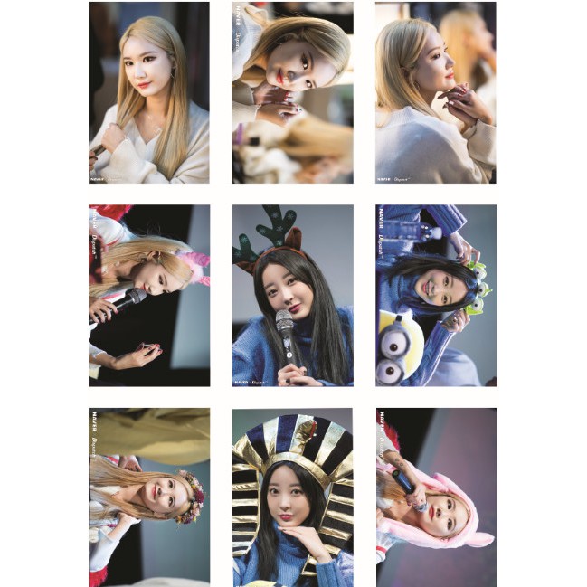 Lomo card 45 ảnh EXID Fansign I LOVE YOU Naver x Dispatch