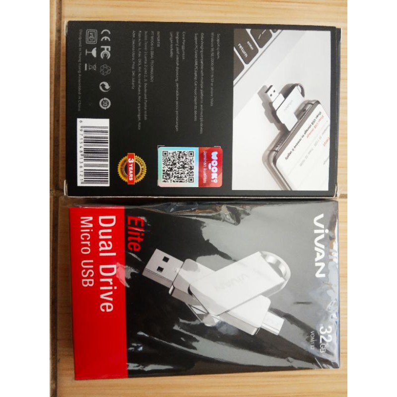 Ổ Cứng Vivan 32 Gb 2 Cổng Micro Usb Và Type C | BigBuy360 - bigbuy360.vn