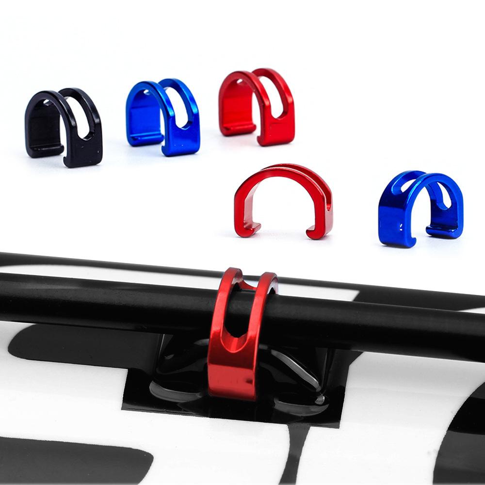 Danilo Kẹp Dây Phanh Thủy Lực / Dây Cáp Chuyển Số Hình Chữ C Bằng Hợp Kim Nhôm Cho Xe Đạp Leo Núi