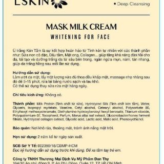 Ủ Trắng Kén Tằm LSKIN WHITE