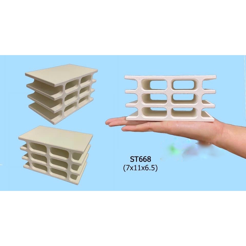 ĐỒ CHƠI GỐM SỨ CHO CÁ, TÔM, TÉP CẢNH ST668 7X11X7CM
