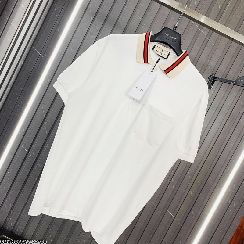 Áo Polo Nam GC Cổ Đỏ Vàng Siêu Xịn - Áo Polo GC Nam Cổ Bẻ Xịn Xò