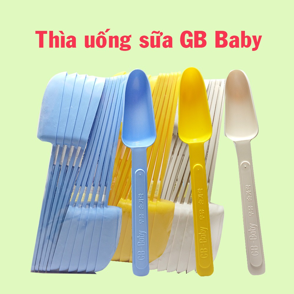 Thìa Uống Sữa Sâu Lòng Gbbaby Hàn Quốc