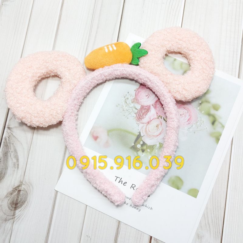 Băng đô cài tóc hình cà rốt dễ thương