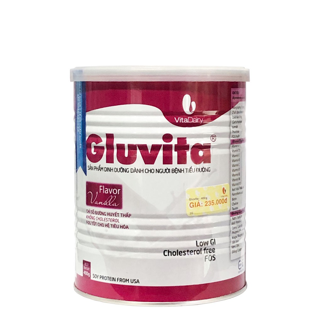 [CHÍNH HÃNG] Sữa Bột VitaDairy Gluvita Hộp 400g