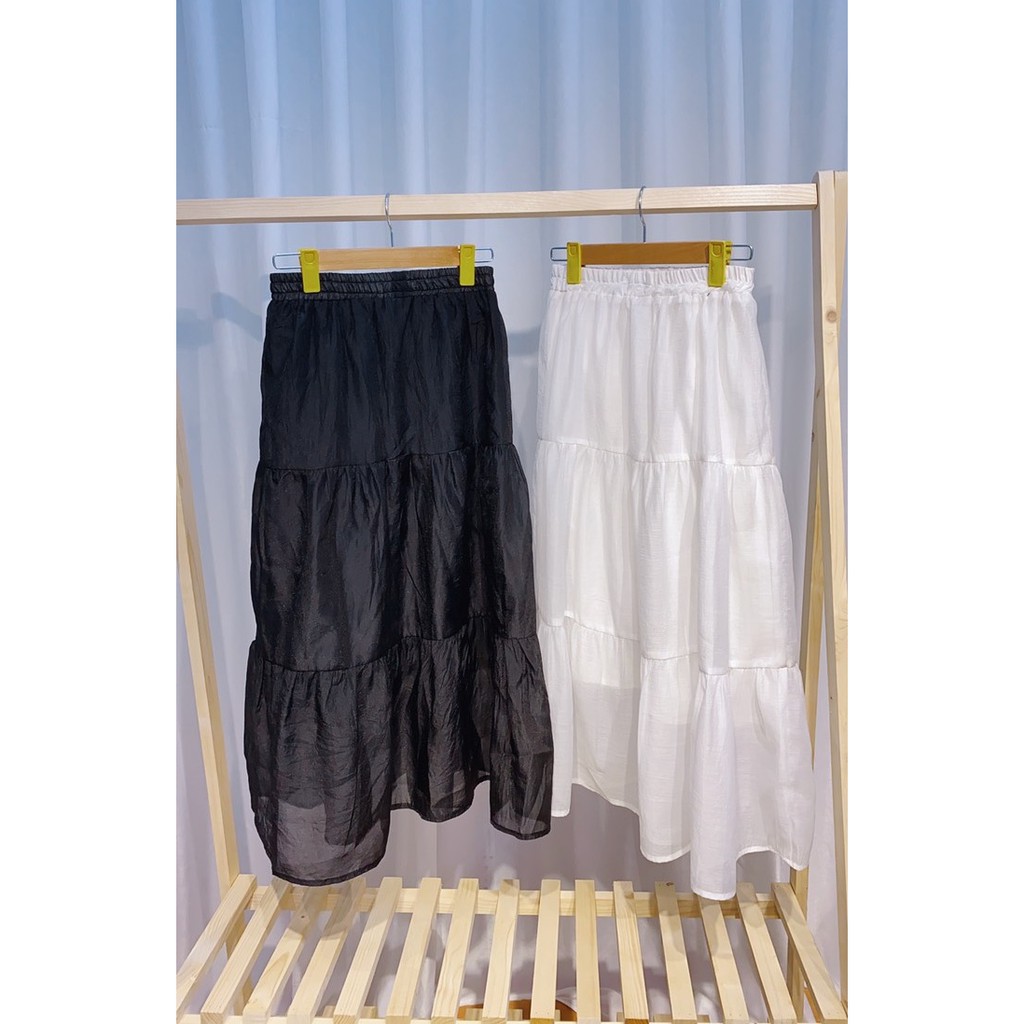 [Kèm Video SP] Chân Váy Midi Tầng Cao Cấp Hai Lớp Dáng Suông Trẻ Trung Phong Cách Thời Trang Sugal CV SG 006 | BigBuy360 - bigbuy360.vn