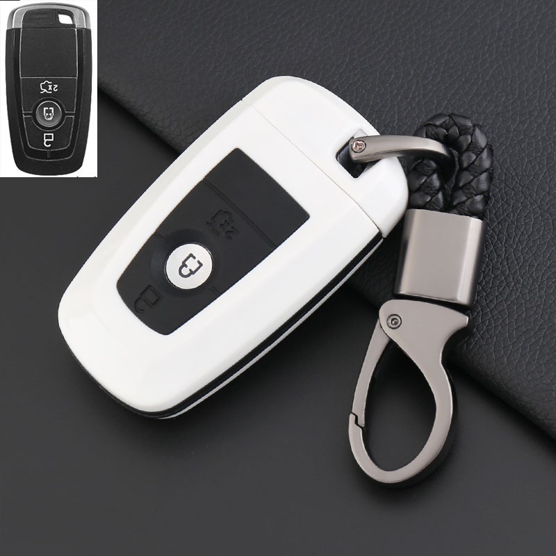 Hộp đựng chìa khóa ô tô Ford cho Mondeo Ecosport EDGE Bộ chìa khóa thông minh Vỏ chìa khóa ô tô Phụ kiện ô tô nhập khẩu không cần chìa khóa