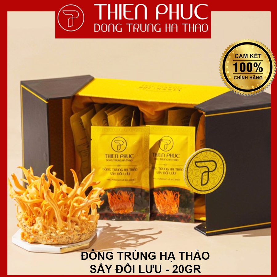 [ Chính hãng] Quả thể đông trùng hạ thảo Thiên Phúc sấy đối lưu 20gr