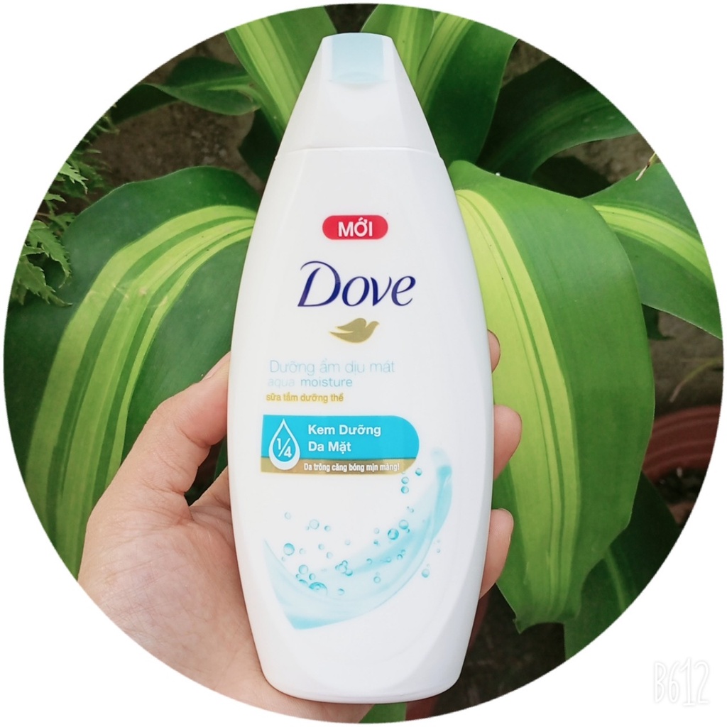 Sữa Tắm Dove Dưỡng ẩm dịu mát nuôi dưỡng sâu bên trong 180g