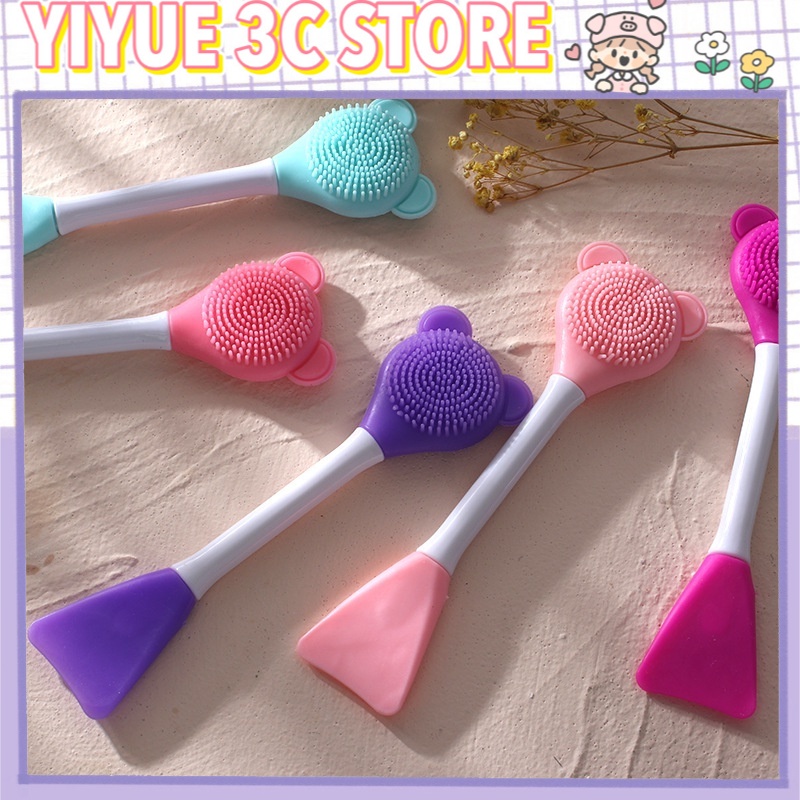 Cọ silicone Hai Đầu Dùng Để Phết Mặt Nạ Đa Năng Tiện Dụng