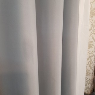 Vải chống nắng xám cao cấp - Combo rèm cửa chính & rèm roman cửa sổ kích thước khách yêu cầu