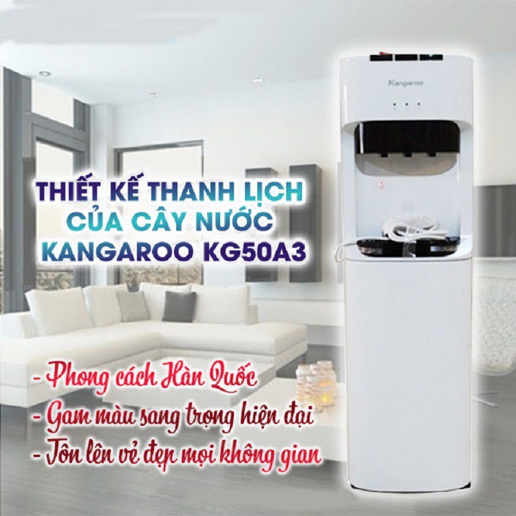 Cây Nước Nóng Lạnh Hút Bình Kangaroo KG50A3