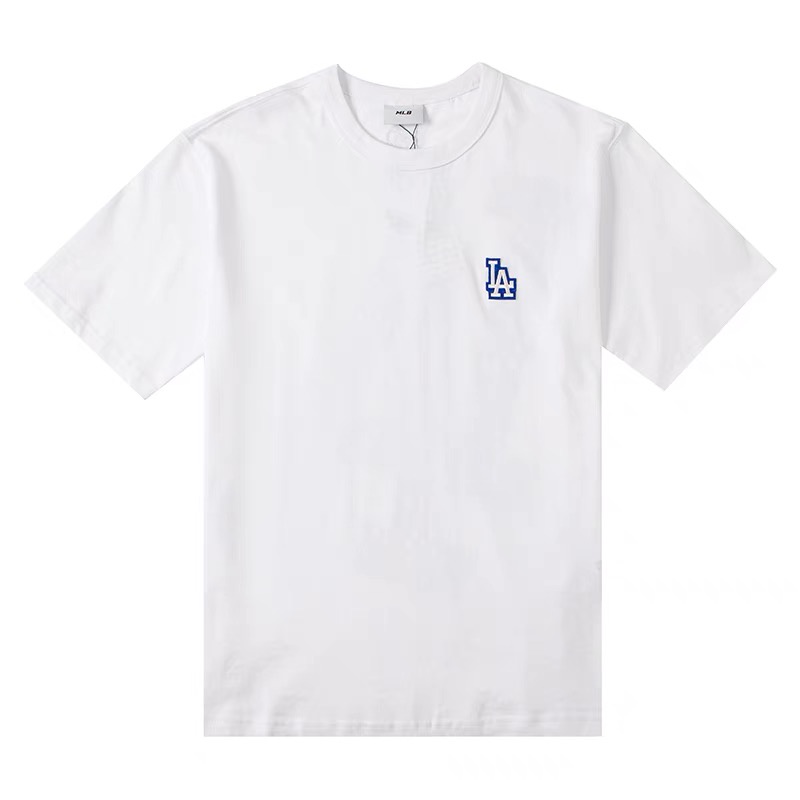 Mlb Áo Thun cotton Ngắn Tay In Họa Tiết Thời Trang Cho Nam Và Nữ