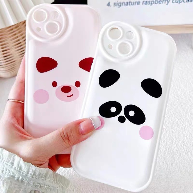 Ốp lưng iphone CAMERA TRÒN GẤU - CHÓ CUTE  viền nổi bảo vệ camera ip7plus x xsmax 11 12 13 pro promax 11promax 12promax