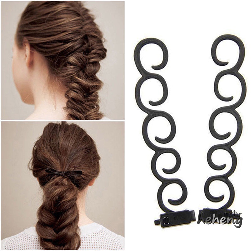 Set 2 Dụng Cụ Tết Tóc 2 Đầu Tiện Lợi