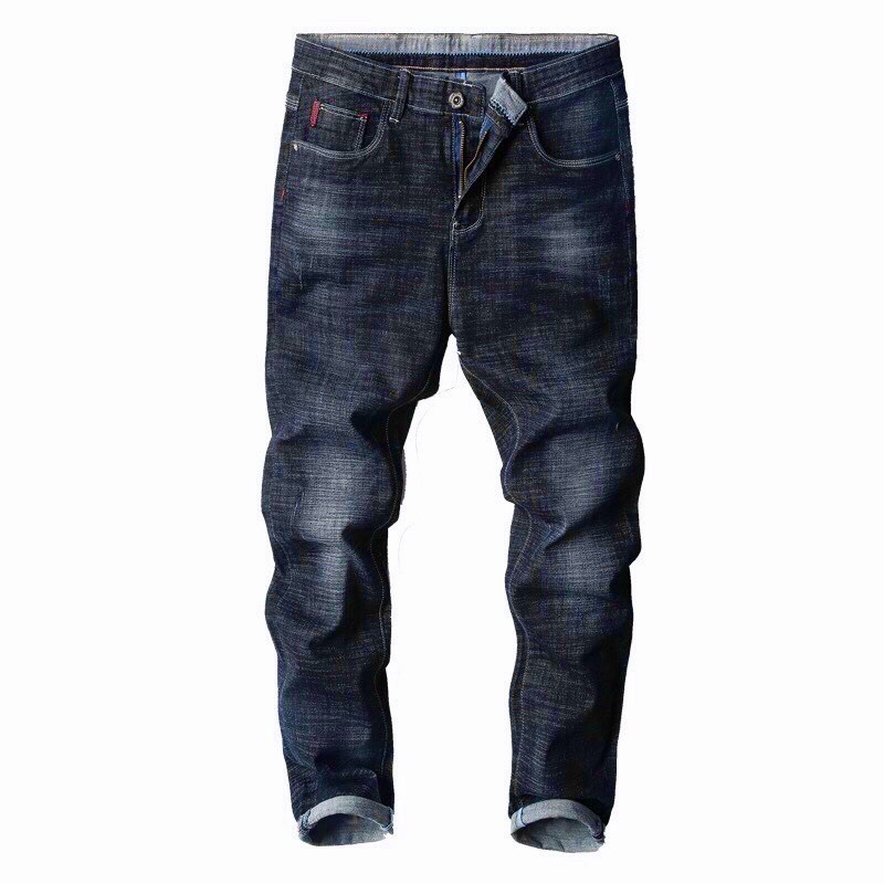 Quần jean nam rách Gấu 194 wass kiểu vải jeans co dãn, dày dặn form slimfit - CAO CẤP