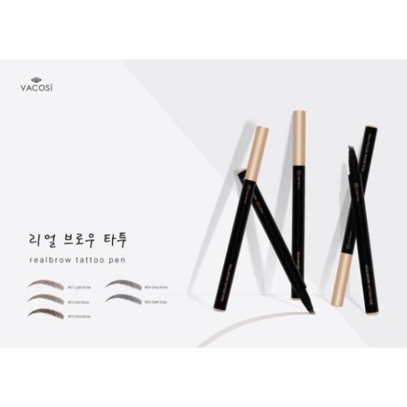 Cọ dạ nước săm vẽ chân mày Vacosi RealBrow Tattoo Pen | BigBuy360 - bigbuy360.vn