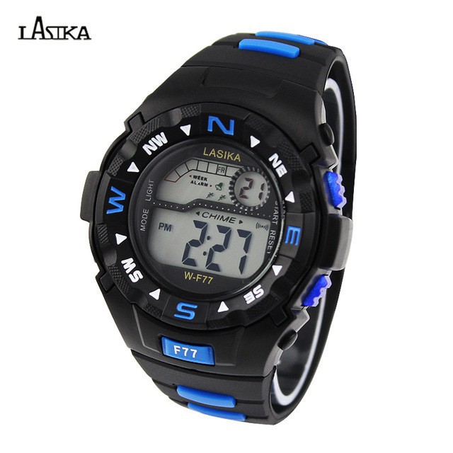 Đồng hồ điện tử trẻ em dây caosu LASIKA F77 | BigBuy360 - bigbuy360.vn