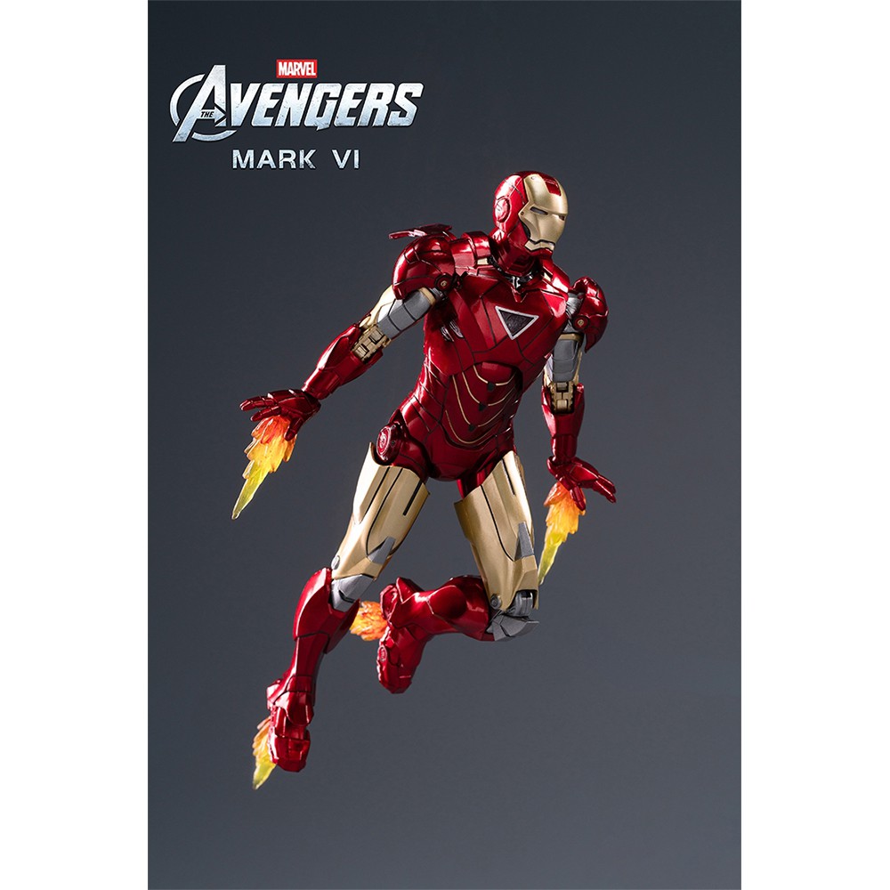 ( Hàng Có sẵn) Mô hình Iron Man Mk6 ZD Toys chính hãng tỉ lệ 1:10