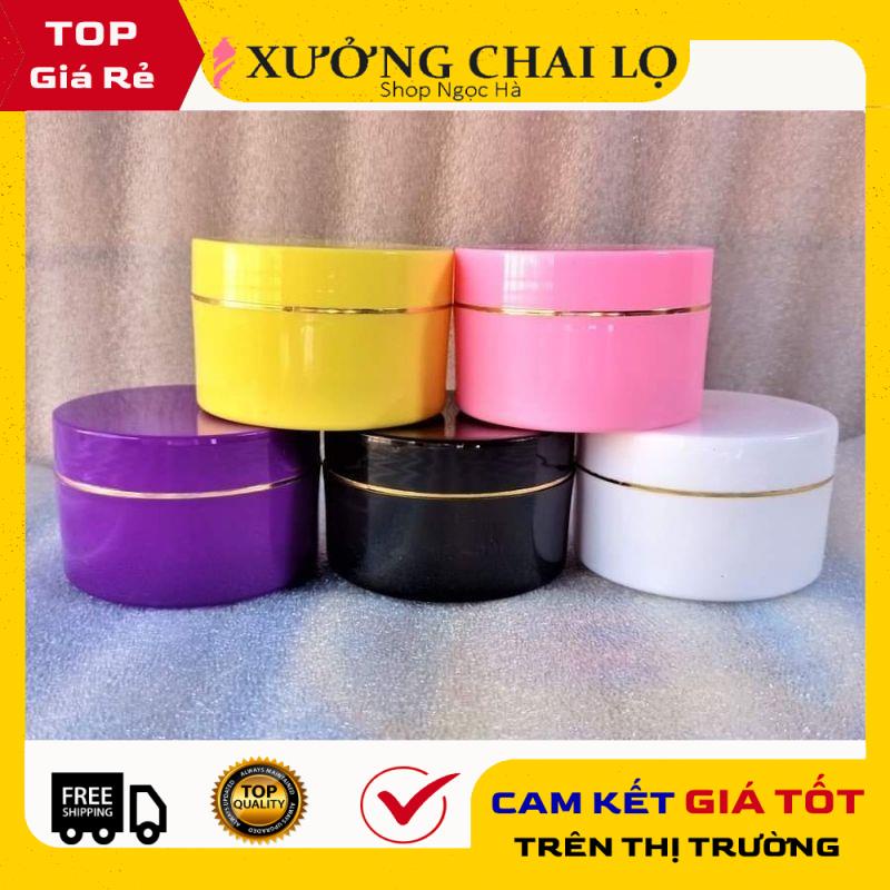 Hủ Đựng Kem ❤ GIÁ RẺ NHẤT ❤ Hủ chiết mỹ phẩm 100g,150g,200g,300g Đựng Kem Body, phụ kiện du lịch