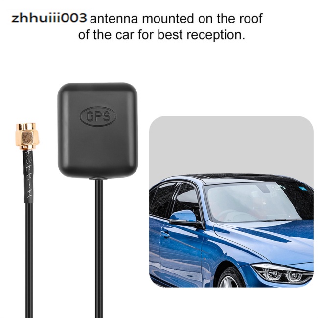 Đế Ăng Ten Định Vị Gps 1575.42mhz Kết Nối Sma 3m Cho Xe Hơi