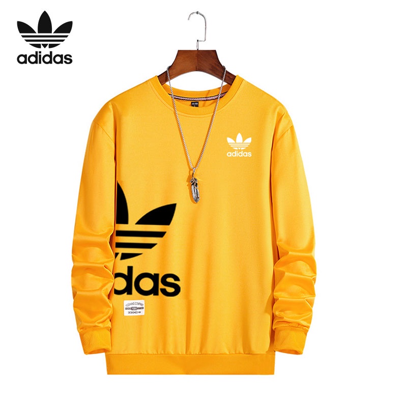 Áo hoodie thể thao Adidas tay dài dáng rộng cho nam