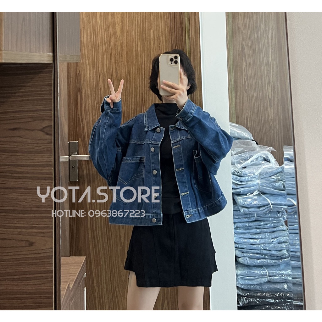 Áo khoác jeans ngắn - KB34